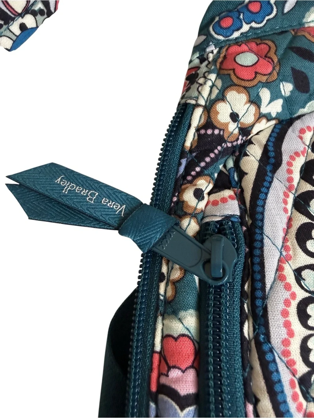 Quilted Crossbody essential compact sling backpack in  Haymarket Paisley Jewel